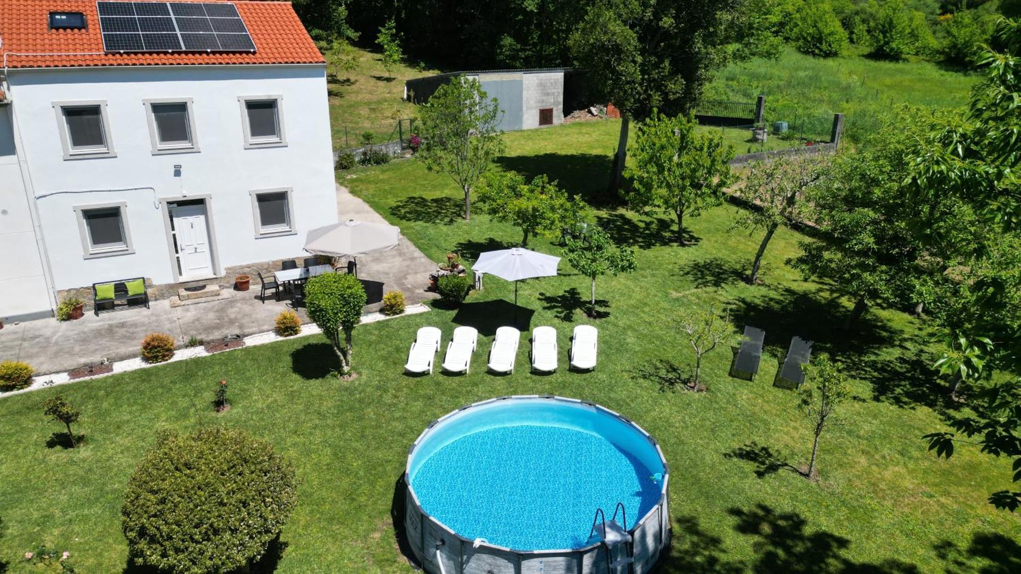 Casa America Negreira Buitenkant foto