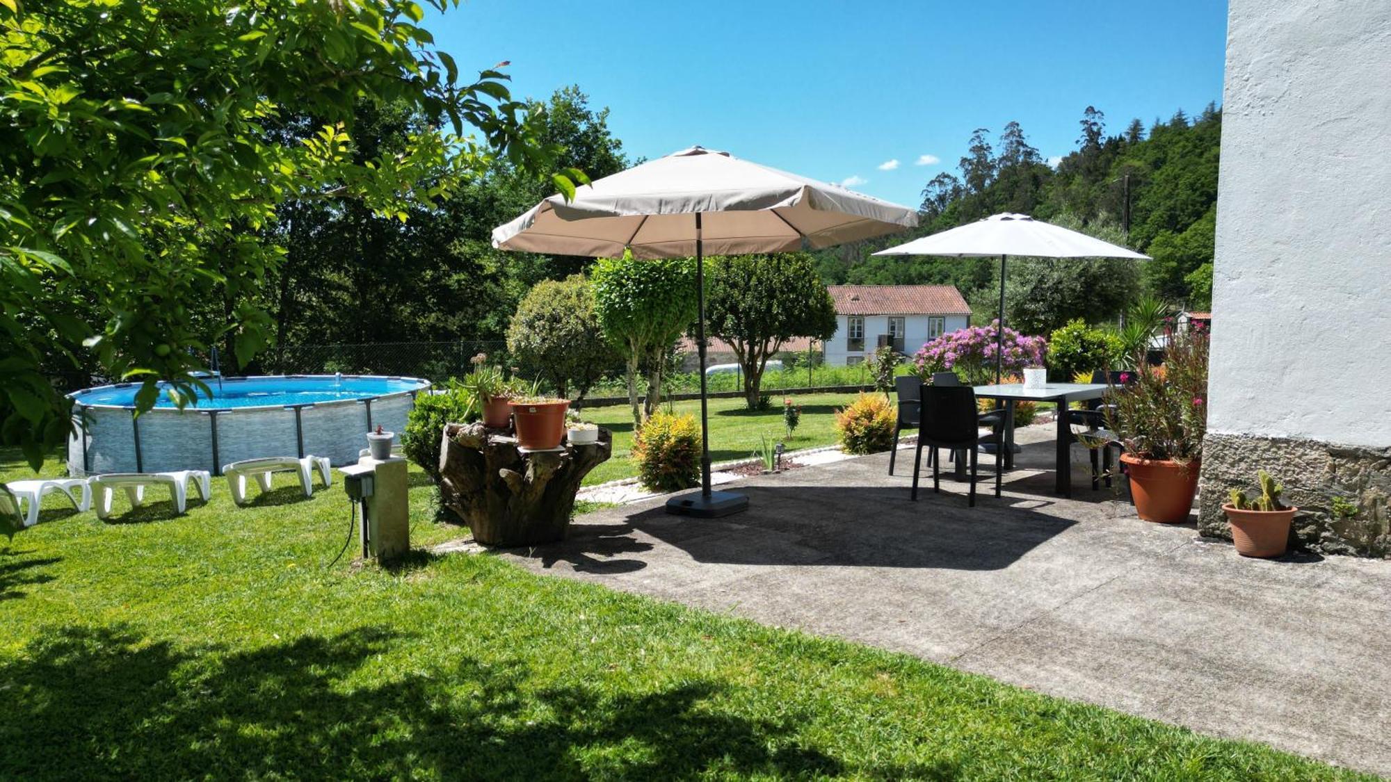 Casa America Negreira Buitenkant foto